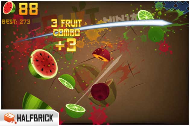 Fruit Ninja Free — 水果忍者屏幕截图3
