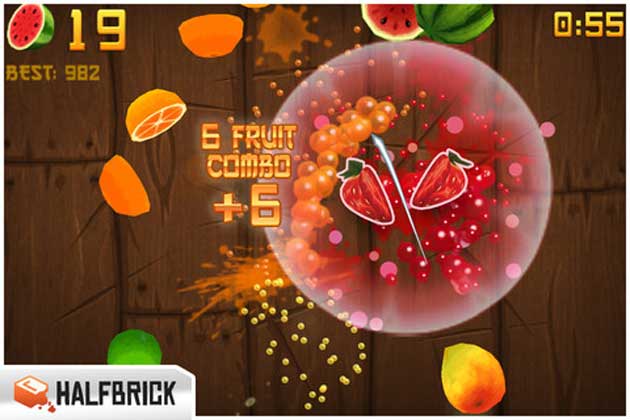 Fruit Ninja Free — 水果忍者屏幕截图2