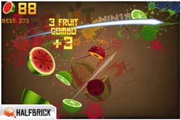 Fruit Ninja Free — 水果忍者屏幕预览3